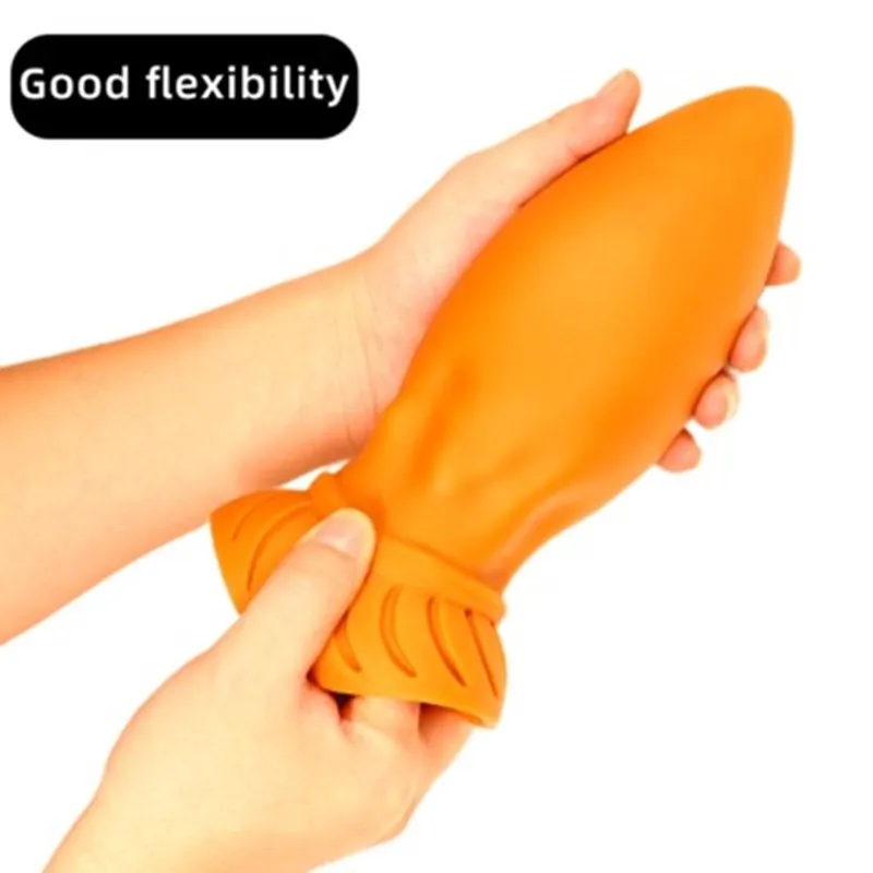 2020 New Super Huge Anal Plug Big Butt Plug Beads Anus Expansion Stimulator Soft Big Dildo Erotic Anal Sex Toys For Woman Men 4