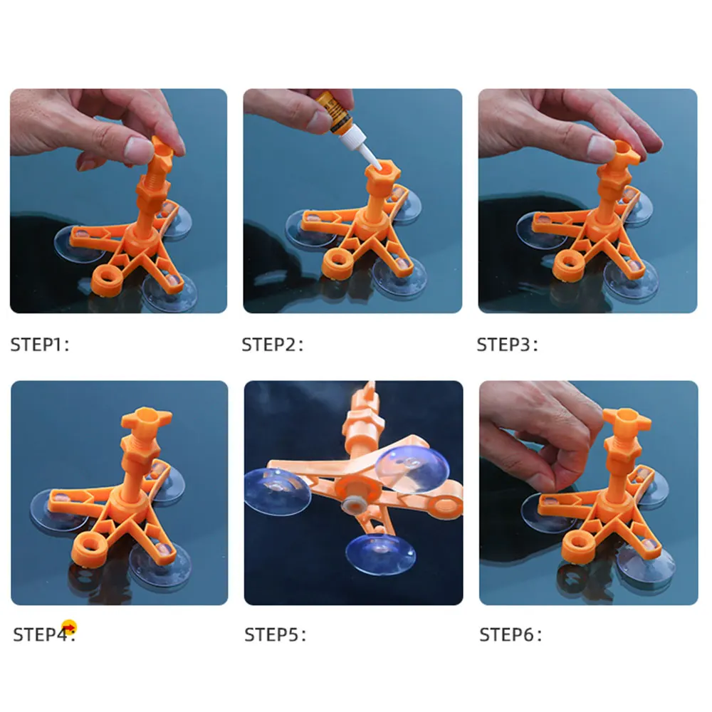 Набор для Ремонта Лобового Стекла, быстрое исправление автомобиля, треснутое стекло, ветровой экран, набор инструментов для ремонта, полимерный уплотнитель, сделай сам, авто, оконный экран, полировка