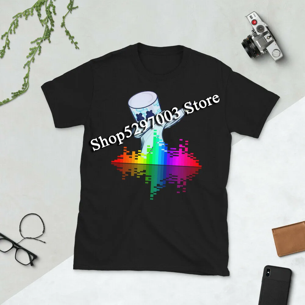 Все что я хочу на Рождество это Marshmallow Dancing Dj футболка унисекс M Xl 2Xl 33Xl | Мужская