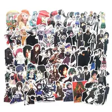 70 шт. японский аниме черный дворецкий мультфильм наклейка s для багажа автомобиля ноутбука тетрадь наклейка игрушка на Холодильник Скейтборд наклейка
