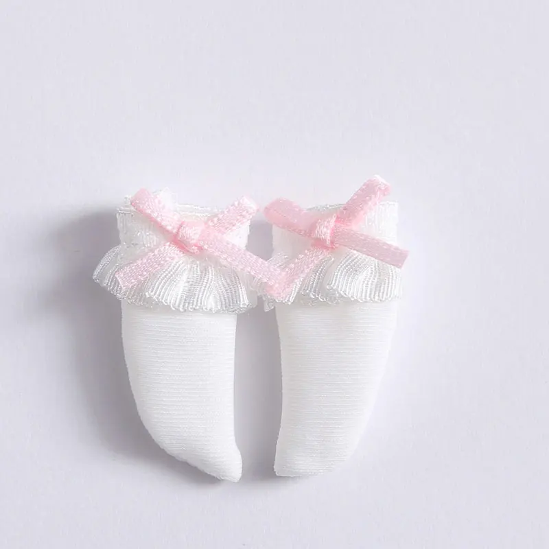 1 пара кукольные носки для OB11 1/12 BJD obitsu 11 кукольные короткие носки для кукольных аксессуаров