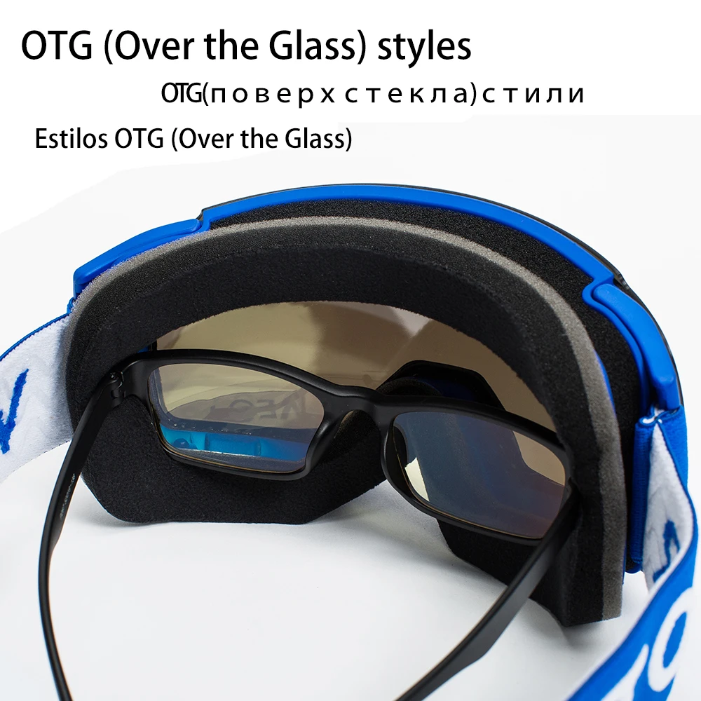 OTG Ski Goggles Snow Glasses Men UV400 Anti-fog Coatings Skateboard Snowboard Skiing Women Sunglasses Outdoor Winter Sport 2019 OTG Ski Goggles Snow Glasses Men UV400 Anti-fog Coatings Skateboard Snowboard Skiing Women Sunglasses Outdoor Winter Sport 2019