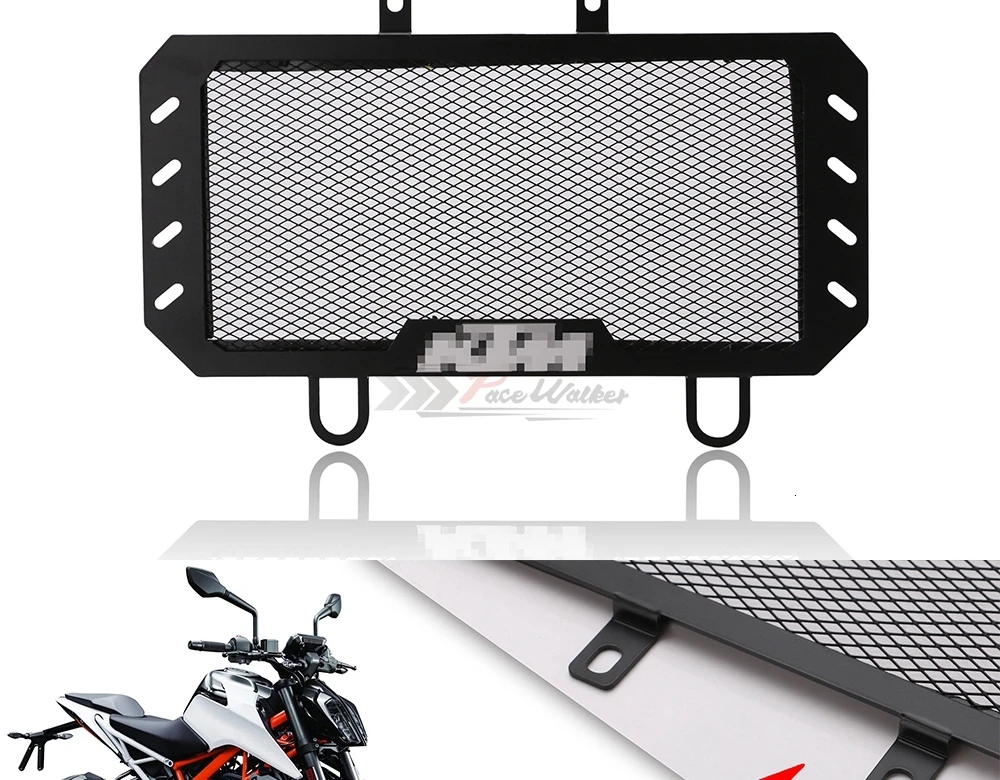 Для KTM DUKE 390 DUKE390 для мотоцикла Черная решетка радиатора Защитная крышка защитная решетка крышка 2013