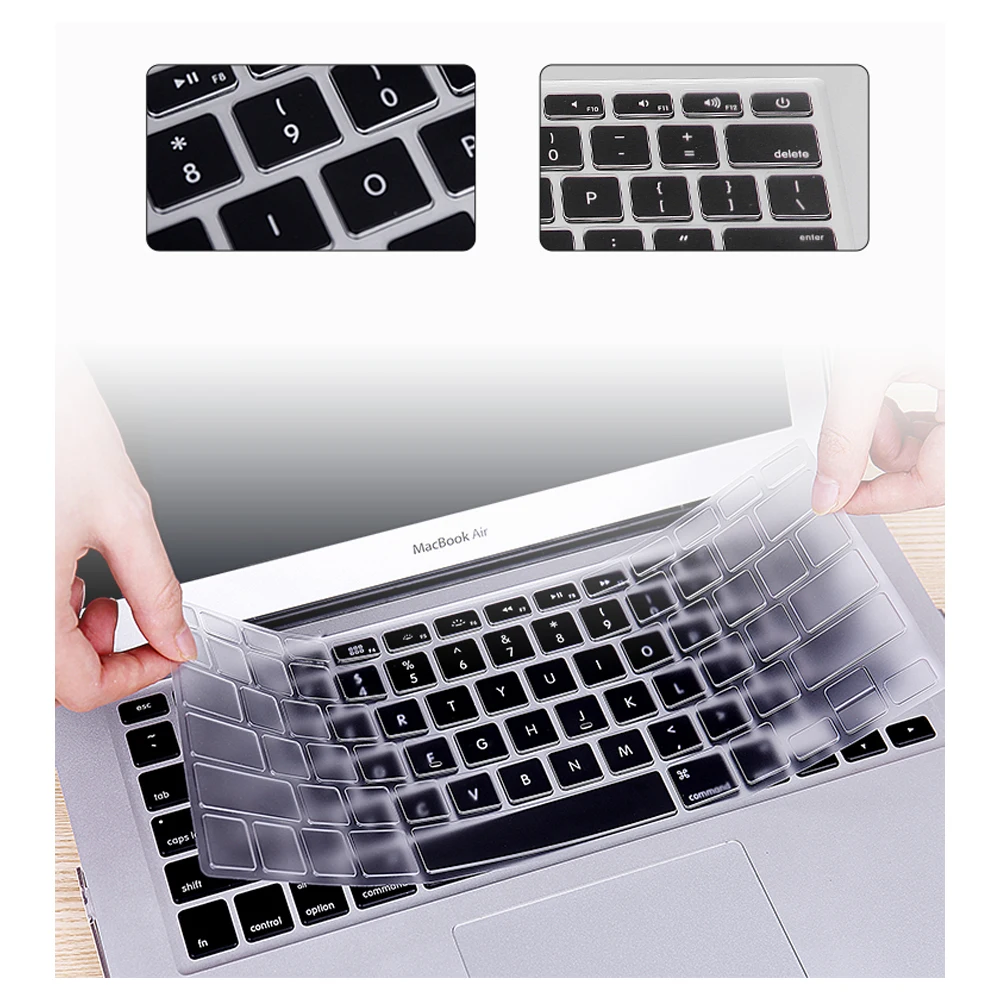 Achetez Remplacement Du Film De Protection Du Clavier Soft Silicone WIWU  (version Américaine) Pour Apple MacBook Air 13 Pouces (2018) de Chine