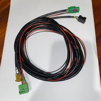 

2 Sets Carplay cap socket with wire cable harness MDI USB AMI for G7 FO