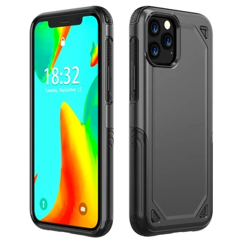 

Slim Dual Layer Hard PC Shockproof Back Cover For iPhone X Xr Xs Max Full Body Protective Phone Case Fundas For iPhone 11Pro Max