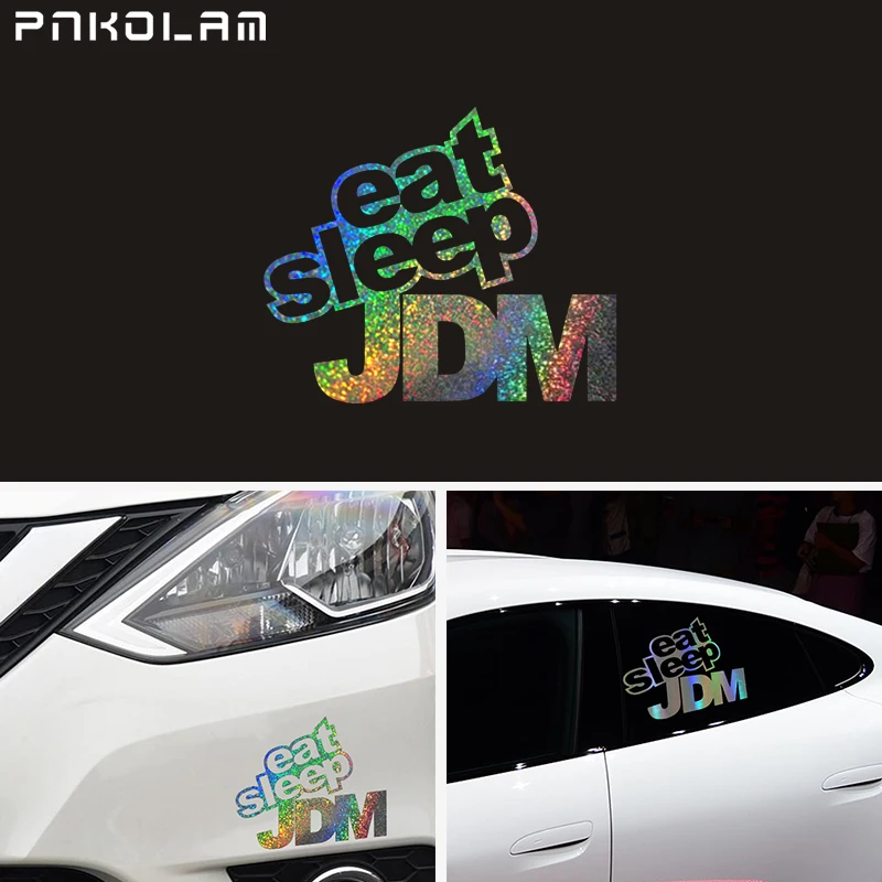 Автомобильная наклейка Eat Sleep JDM автомобильная окно автомобиля водонепроницаемая