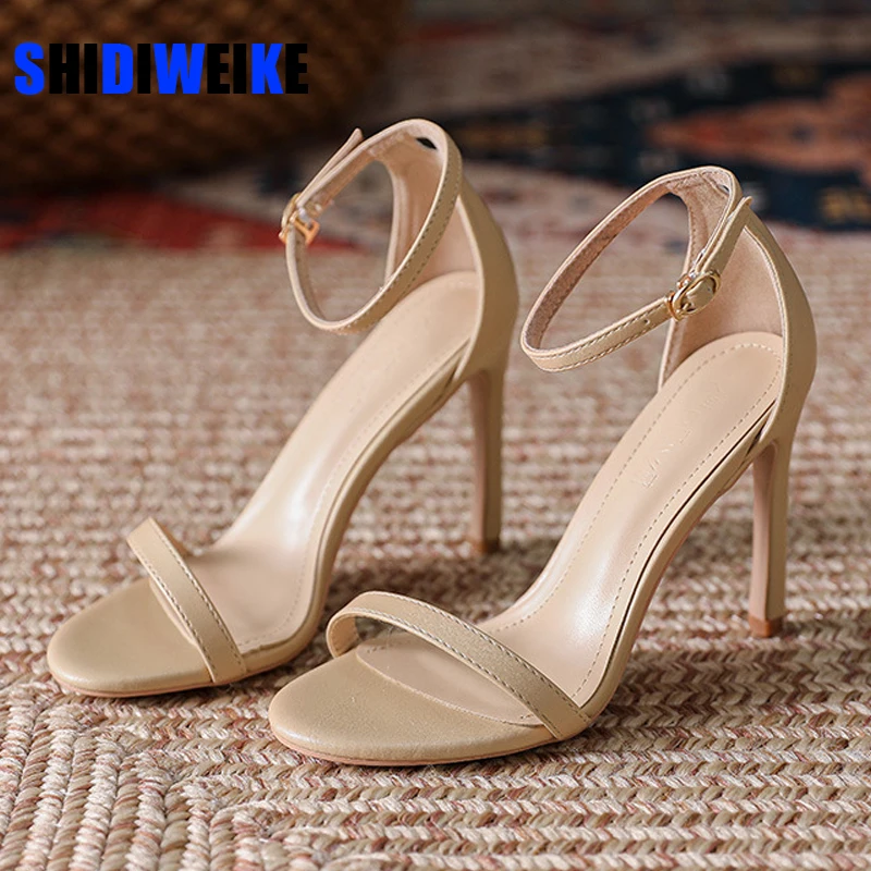 Women Open Toe Ankle Strap Stiletto Heel Dress Sandals Elegant Wedding Party Shoes Pumps High Heel Summer Classic Sexy Pumps platform high heels sandals women high heels