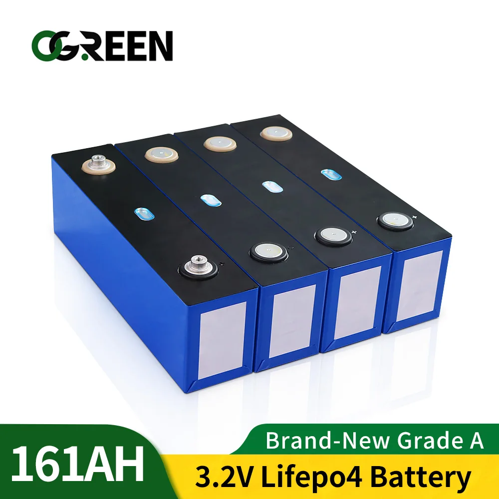 Новый Lifepo4 сотовый 4-48 шт. 3 2 V 161AH бренд 12V 24V 36V 48V Класс который нужно собрать своими