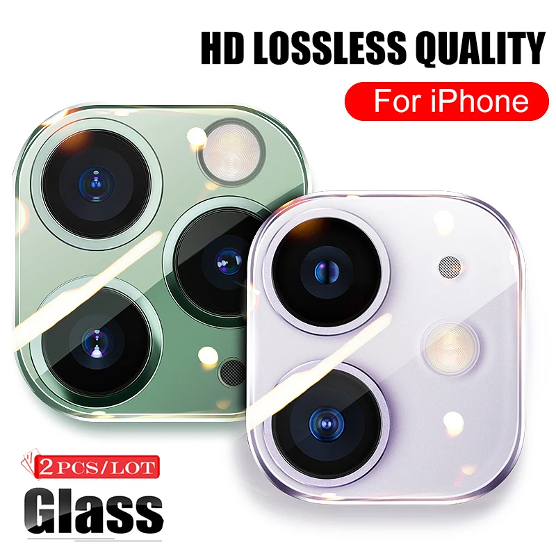 2 шт. полное покрытие для iPhone 11/11 Pro/11 Pro Max 3D камера задняя линза пленка защита