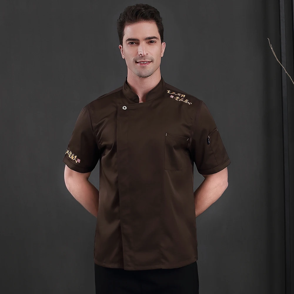 Women and men chef uniform restaurant workwear Food Service fast food shop men hotel cooker jackets cake coffee shop Chef shirt