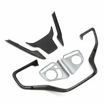 

Decoration Steering Wheel Cover Trim Carbon Fiber Style Decor Parts Pro