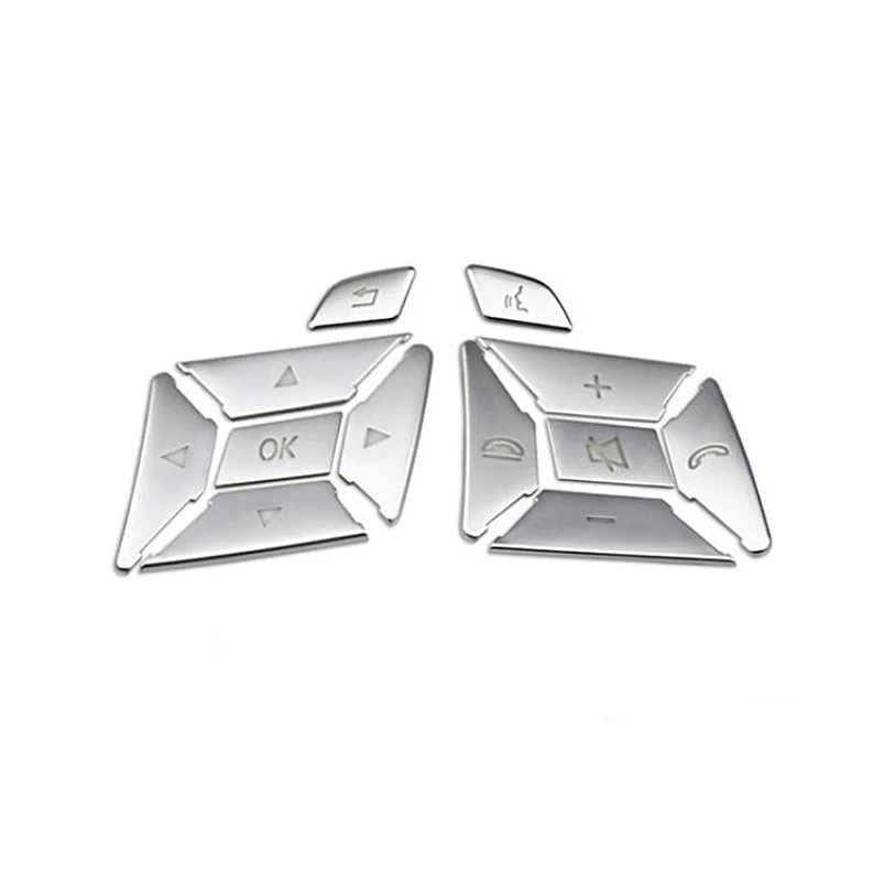 Кнопка рулевого колеса Серебряная отделка UE для 2012- Mercedes Benz E C G Class W204
