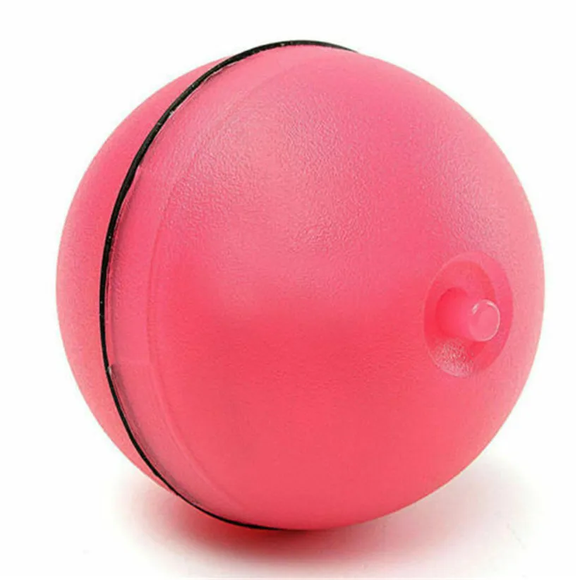 Red Transer LED Electric Cat Dog Ball Toy Interactive Funny Cat Toys White Red Blue Pet Products Supply 9107 - Color: Red