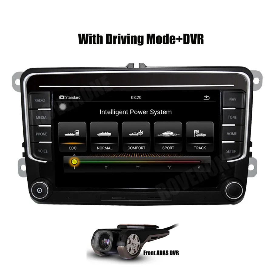 RCD330 RCD340 RNS 510 RNS510 для VW для Volkswagen MIB развлекательная система DVD gps-навигация, радио, стерео Мультимедиа Bluetooth - Цвет: Radio DVR Driving