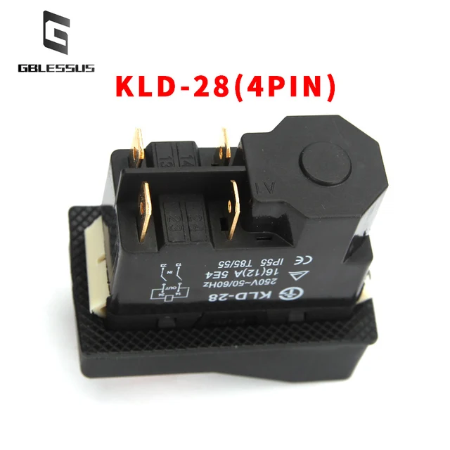 Interrupteur de démarrage électromagnétique pour électricien, Machine-outil  KLD-28 KLD-28A - AliExpress