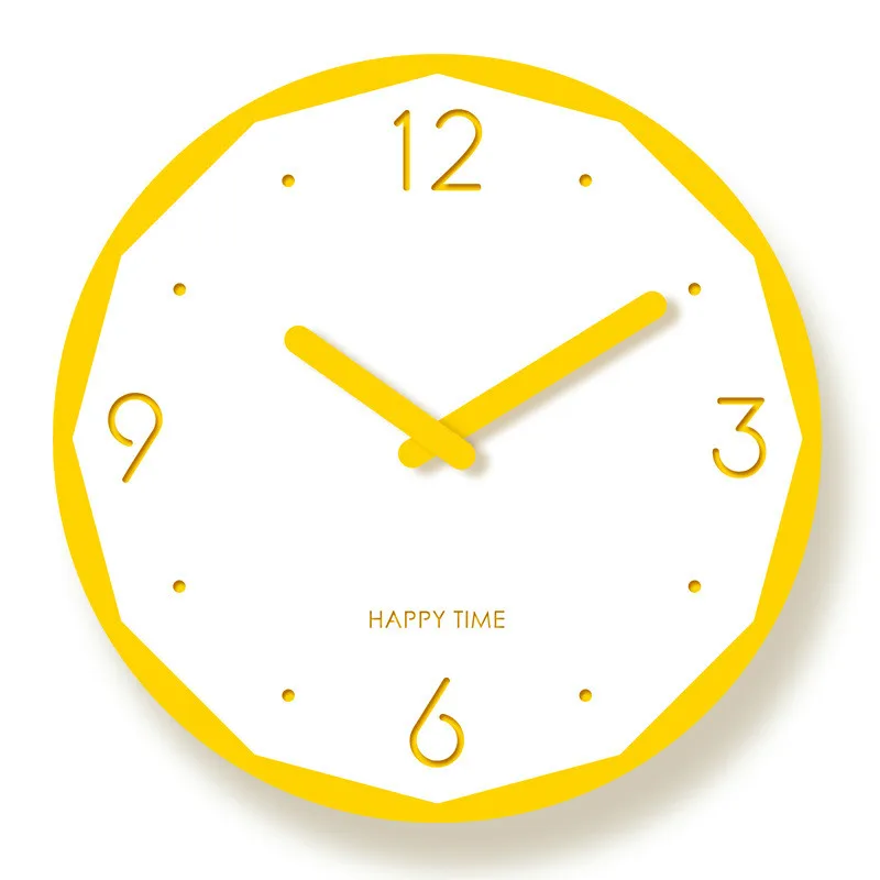 

Creative Mute Modern Design Large Wall Clock Clocks for Home Kitchen Living Room Decor Battery Operated Silent