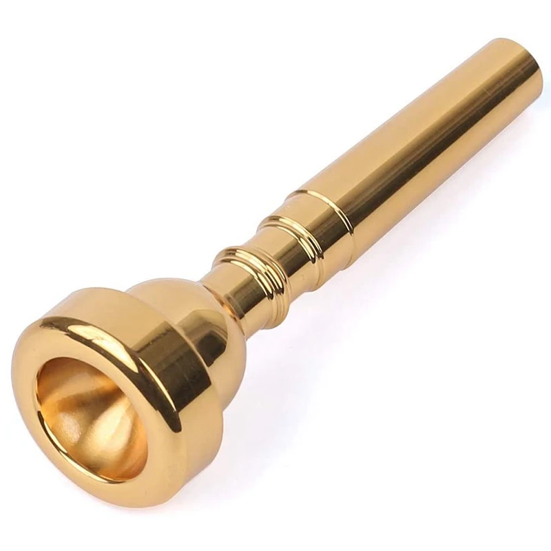 Trumpet Mouthpiece 5C Set Replacement Musical Instruments Accessories Golden | Спорт и развлечения