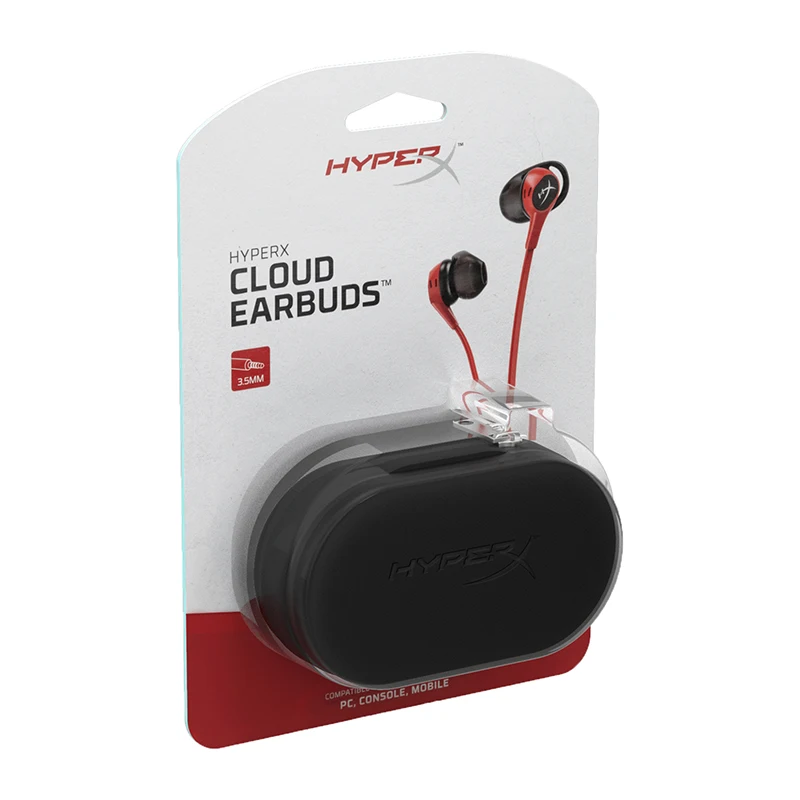 Наушники HyperX Cloud игровая гарнитура с микрофоном легко носить собой спортивные