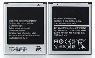 

EB425161LU Phone Battery 1500mah For Samsung Galaxy S3 mini I699 S7568 S7562 S7572 S7566 I759 I739 i8190 i8160 S7562i I8190N