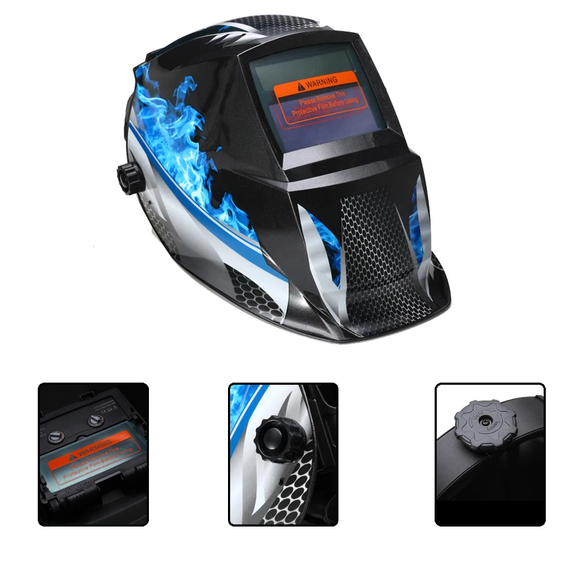 

Solar Auto Darkening Welding Mask Helmet Tig Mig Electric Welding Lens for Welding Machine Shield Tool Professional