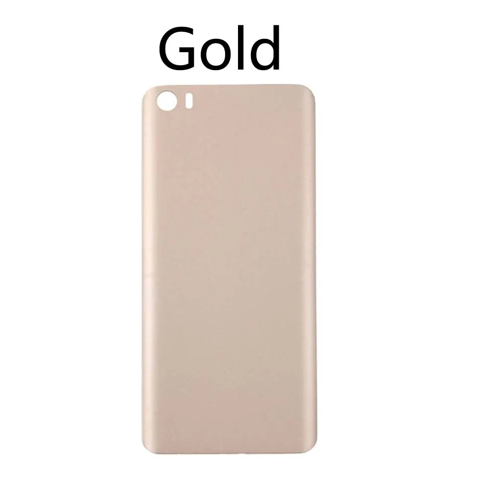 Gold-No tool Пластиковая Задняя батарея чехол для Xiaomi MI5 mi 5 M5 задняя крышка батарейного отсека чехол на заднюю крышку корпус замена корпуса - Цвет: Gold-No tool