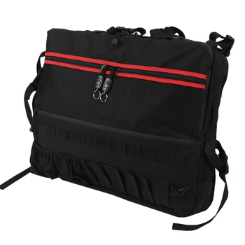 

Roll Cage Multi-Pockets Storage Organizers Cargo Bag Saddlebag for 2007-2017 Jeep Wrangler Jk 2-Door Tool Kits Bottle Drink Phon