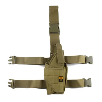 

Adjustable Military Airsoft Holster Hunting Tactical Pistol Drop Leg Holster Thigh Gun Holster for right hand