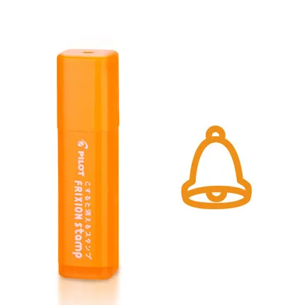 Orange bell 1 шт. пилот печать SPF-12 ручного счета Рождество стираемая печать студенческий милый штамп мини Резиновый офис несколько моделей опционально - Цвет графита: Orange bell