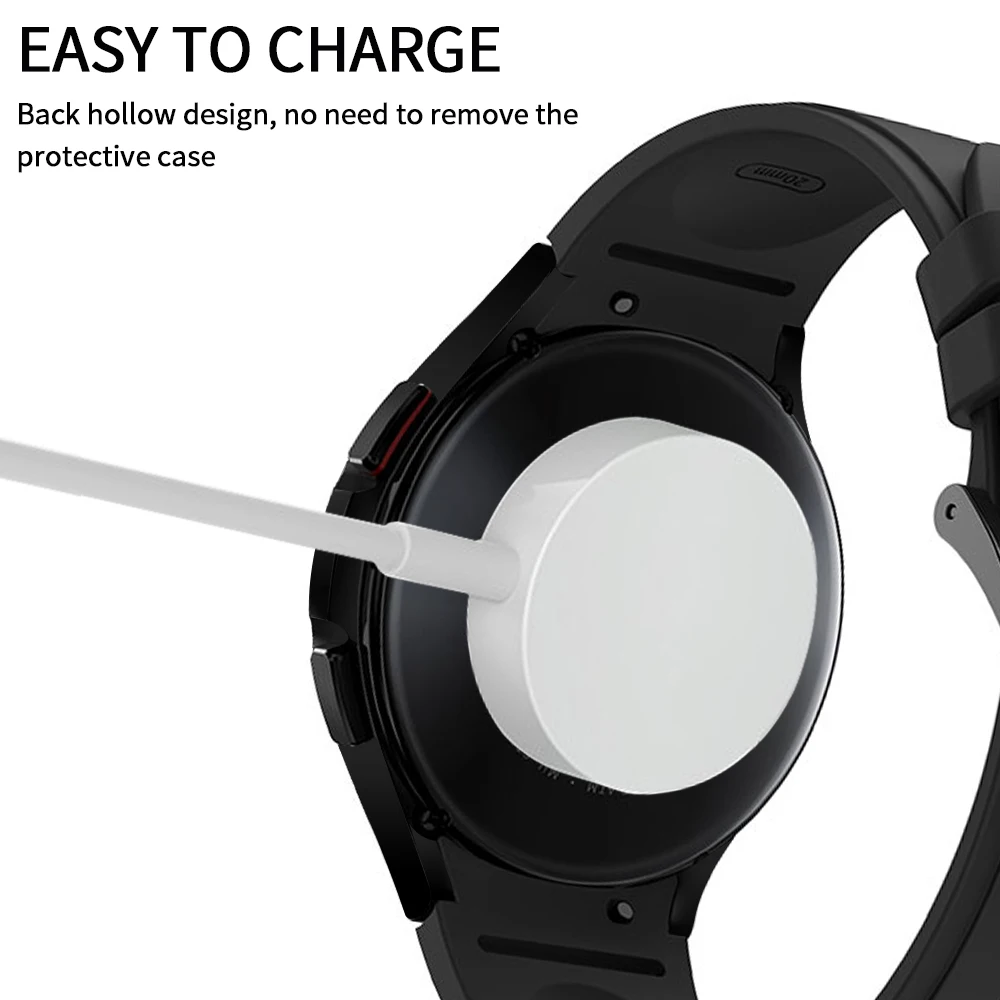 PC Matte Watch Cover for Samsung Galaxy Watch 4 40MM 44MM Watch 4 Classic 42mm 46mm Case All-Around Protective Bumper Shell