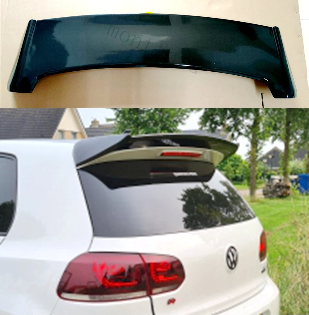 2008-2013 Per Volkswagen Vw Golf 6 Mk6 Gti R Spoiler Lunotto Posteriore Spoiler Sul Tetto Vw Golf Spoiler Posteriore Per Volkswagen Golf 6 Gti/R20