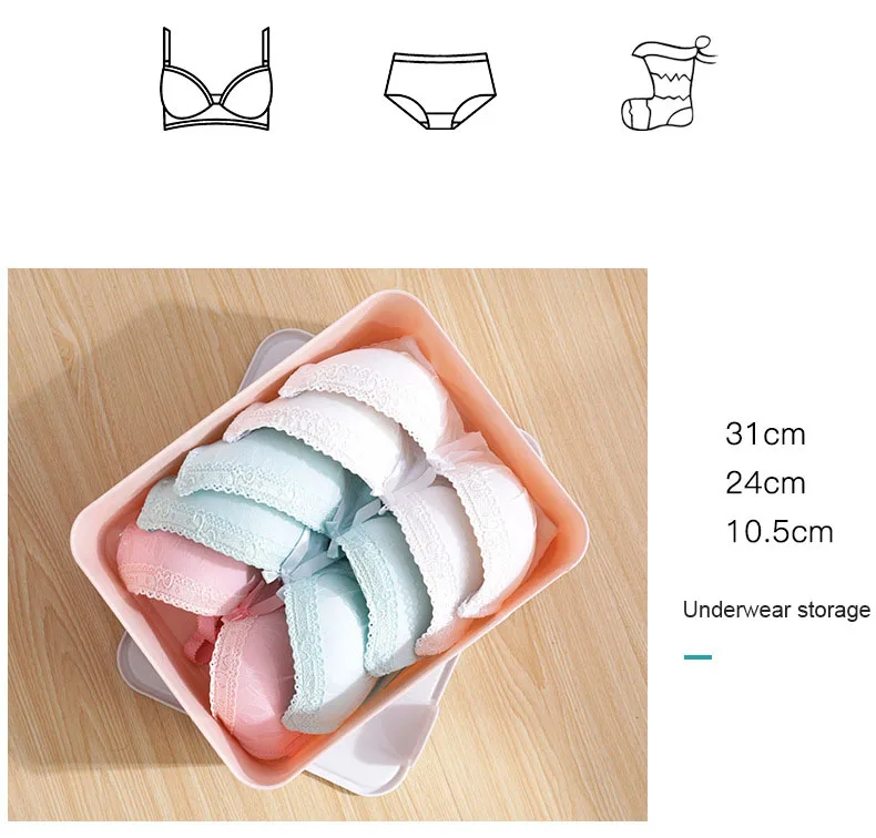 Multi-size Underwear Organizer Storage 
