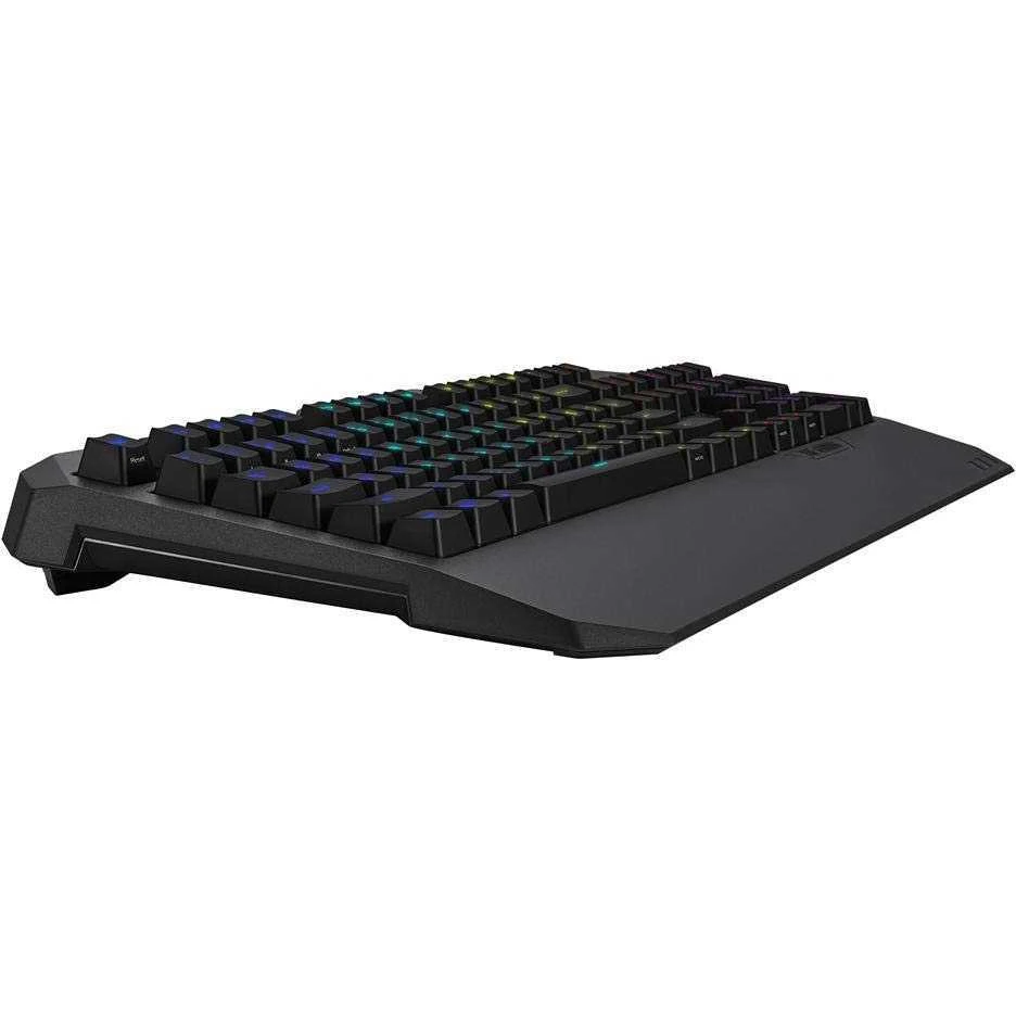 Клавиатура Asus TUF Gaming K5 механическая черный USB Multimedia for gamer LED
