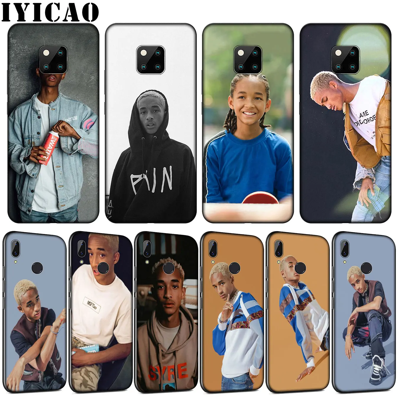 Мягкий силиконовый чехол IYICAO Jaden Smith для телефона Huawei Mate 30 20 10 Pro черный Nova 5i 4 3 3i 2i 2