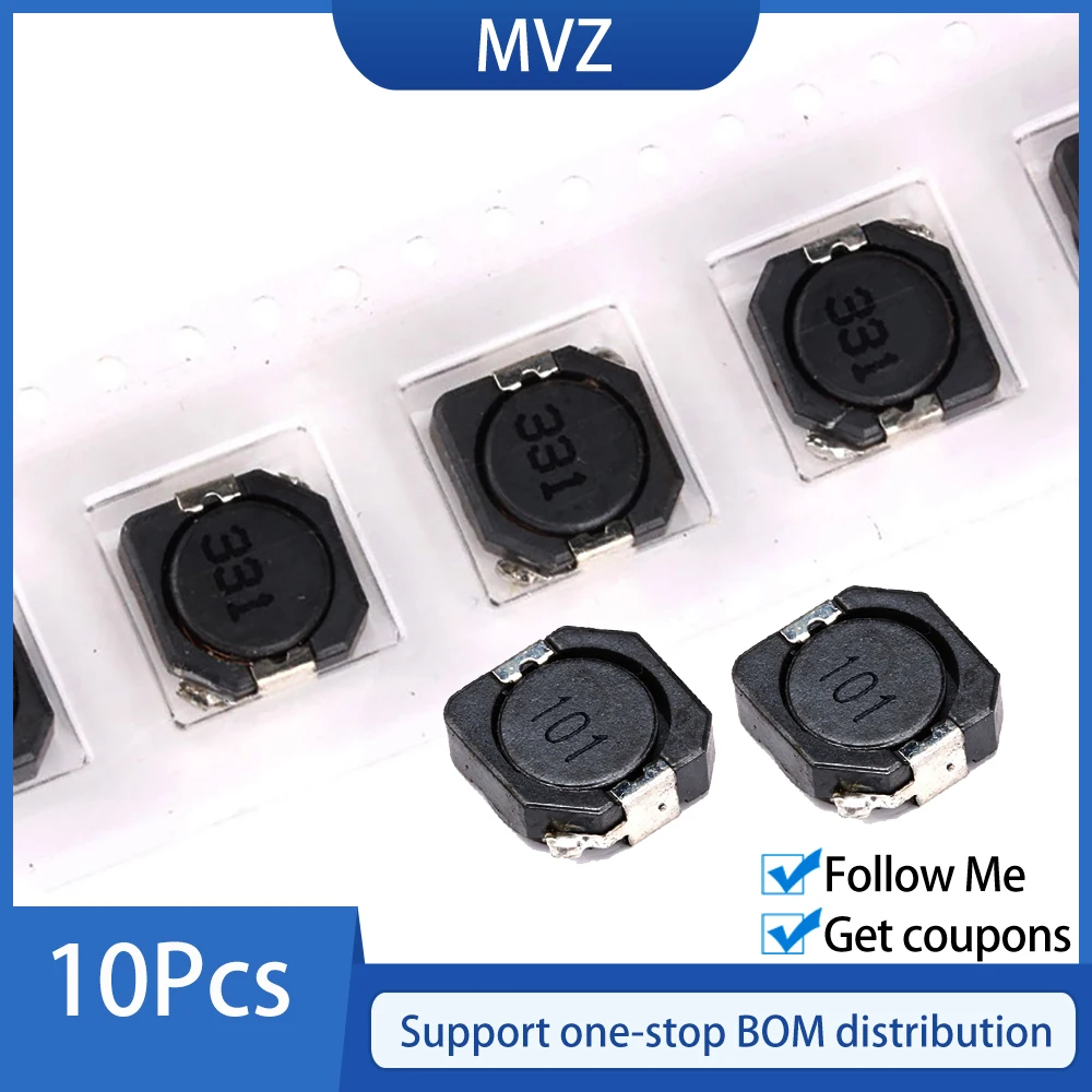 Встроенный силовой индуктор SMD CD104R CDRH104R дроссельные катушки 1 мкм 1R0 1R5 2R2 3R3 4R7 6R8 10