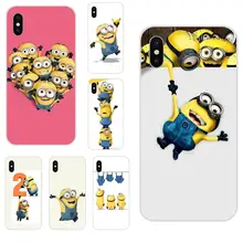 La cubierta del TPU del caso Minions amarillos Cute despreciable para Huawei Honor Mate 7 7A 8 9 10 20 V8 V9 V10 G Lite jugar Mini Pro P inteligente