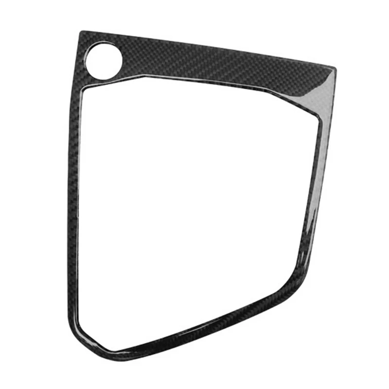 Real Carbon Fiber Center Console Gear Shift Panel Cover Decoration Frame Trim For-Tiguan 2017-2021 | Автомобили и мотоциклы