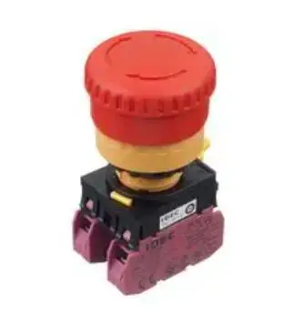 

YW1B-V4E02R выключатель аварийной остановки, DPST-NC, Push-Pull, Screw, 10 A, 120 V