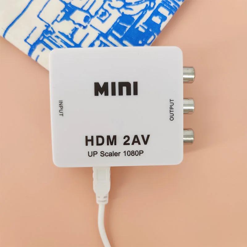 Адаптер-преобразователь HDMI-совместимый с AV HD-видео композитный преобразователь