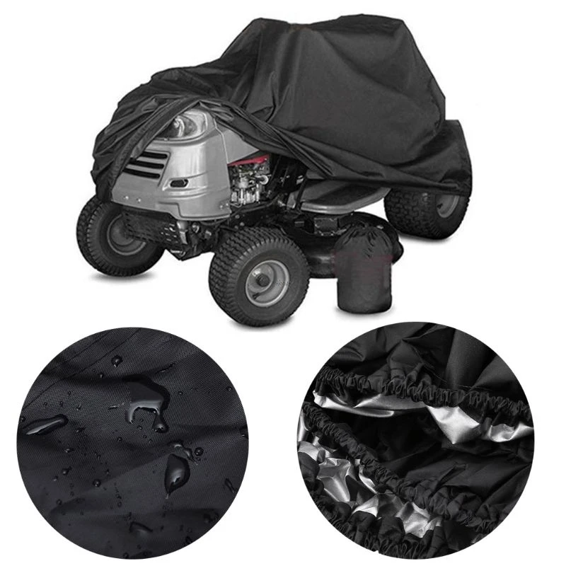 Riding Lawn Mower/ Tractor  Cover 210D Waterproof Heavy Duty Durable UV Protection Universal