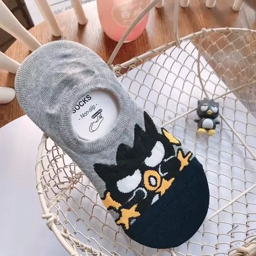 1Pairs Носки hello kitty My Melody Cinnamoroll pompomprin женские Мультяшные милые носки до лодыжки, хлопковые носки для девочек, рождественский подарок - Цвет: 1Pairs