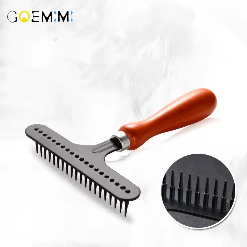 Peigne Demelant Pour Chiens Et Chats Brosse Demelante Pour La Coupe Et Le Demelage Des Poils Outil De Toilettage Pour Poils Longs Aliexpress