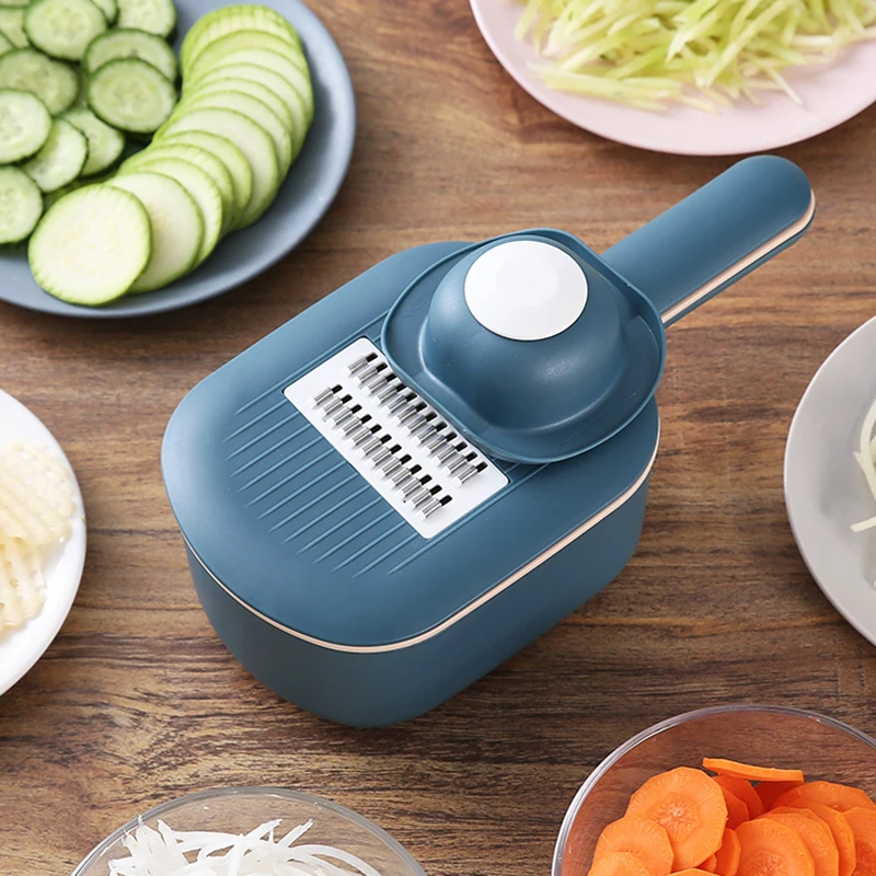 Sulythw Mandoline Slicer 3-in-1 Stainless Steel Rotary Cheese Grater for  Vegetable, Nuts, Carrots, Cucumbers 