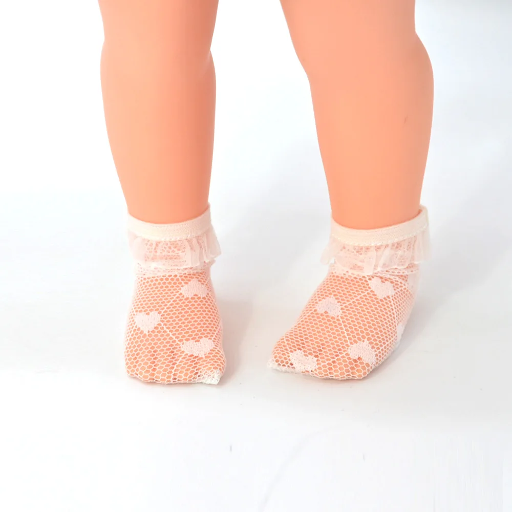 Doll Accessories Variety of color doll socks for 40cm dolls Girl's gift Fashion doll long leg stockings