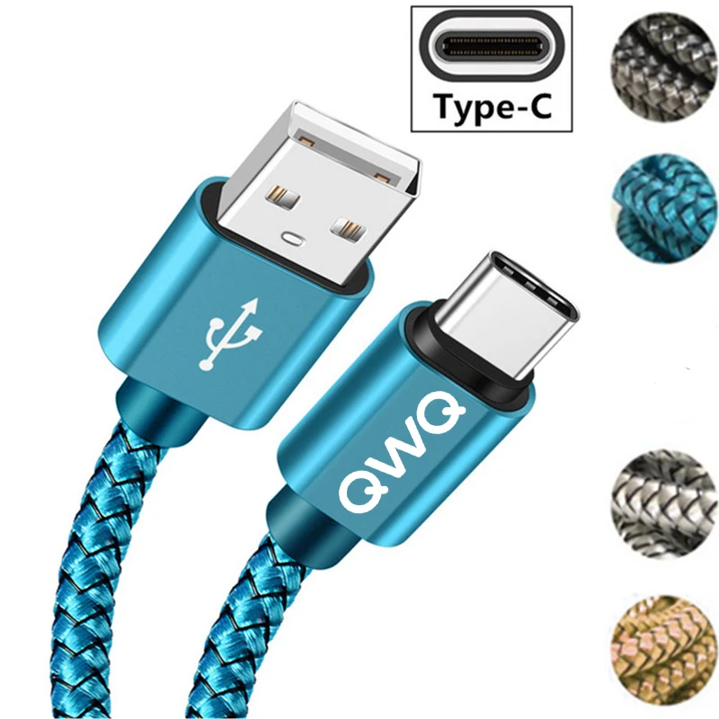 Быстрая зарядка для передачи данных типа C микро USB кабель iPhone Samsung Huawei Xiaomi Android