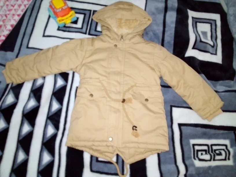 Baby Boys girls Winter Warm Outdoor Fleece Long Jackets Coat Clothes Children Down Parka Hooded Outerwear Kids Thick Windbreaker