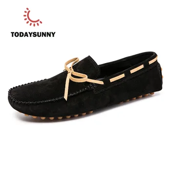 

Men's Casual Shoes British Style Moccasins Genuine Leather Flats Zapatos Hombre Loafers Footwear Men Winter&Sping Chaussures