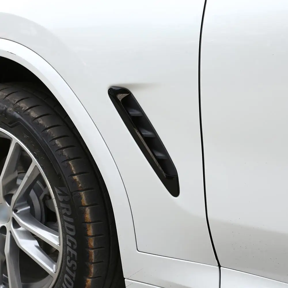 

Черный АБС-пластик для BMW X3, G01, 2018-19, X4, G02, 2018, 2 шт.