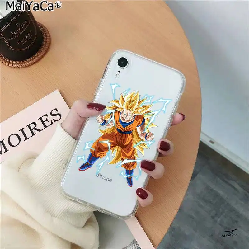 Горячая Dragon Ball Super Son Goku чехол для телефона Iphone SE 2020 11 Pro XS MAX 8 7 6 6S Plus X 5 5S XR |