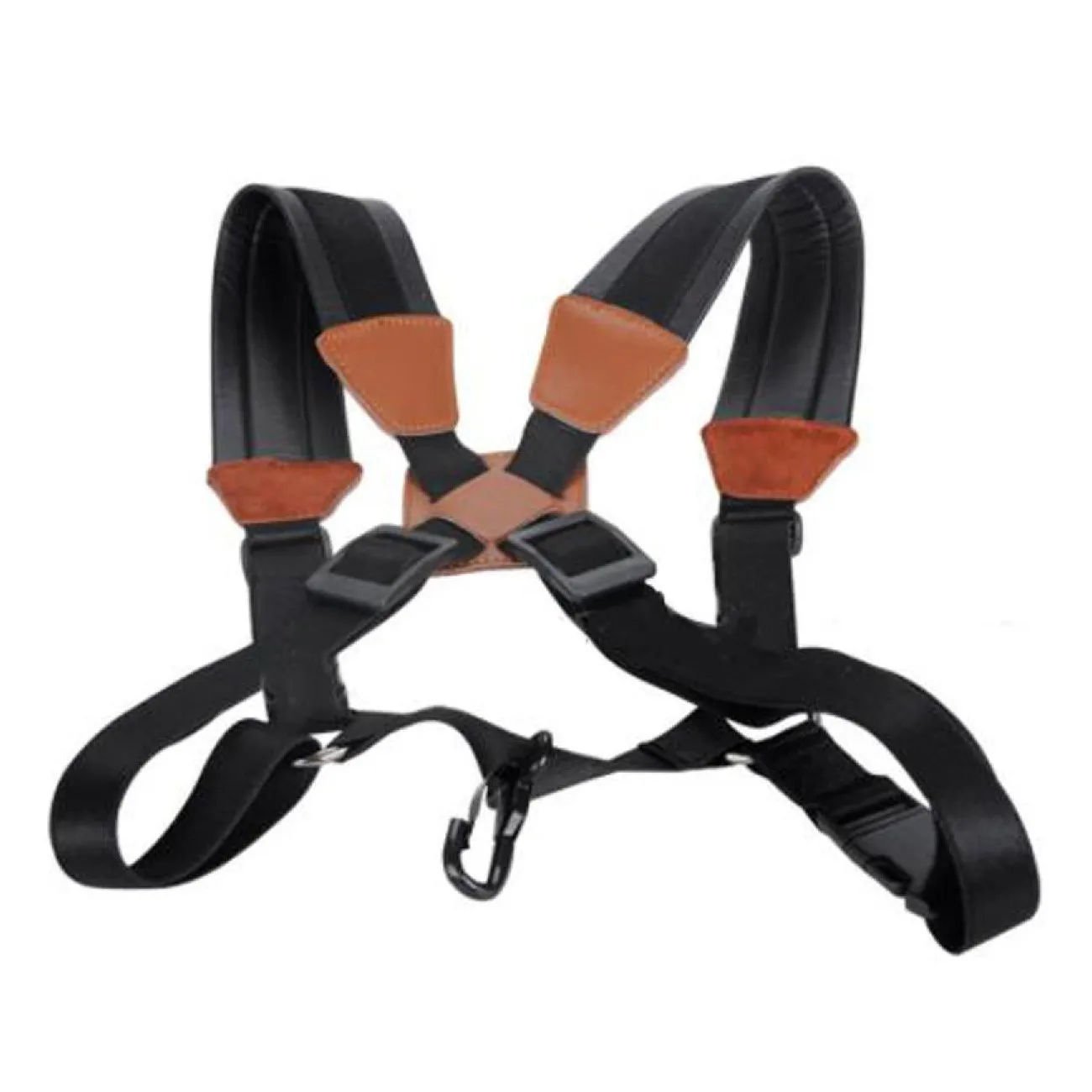 Sax-Strap Soprano Sax Alto-Tenor Double-Shoulder with Steel-Hook for Soft Adult Child